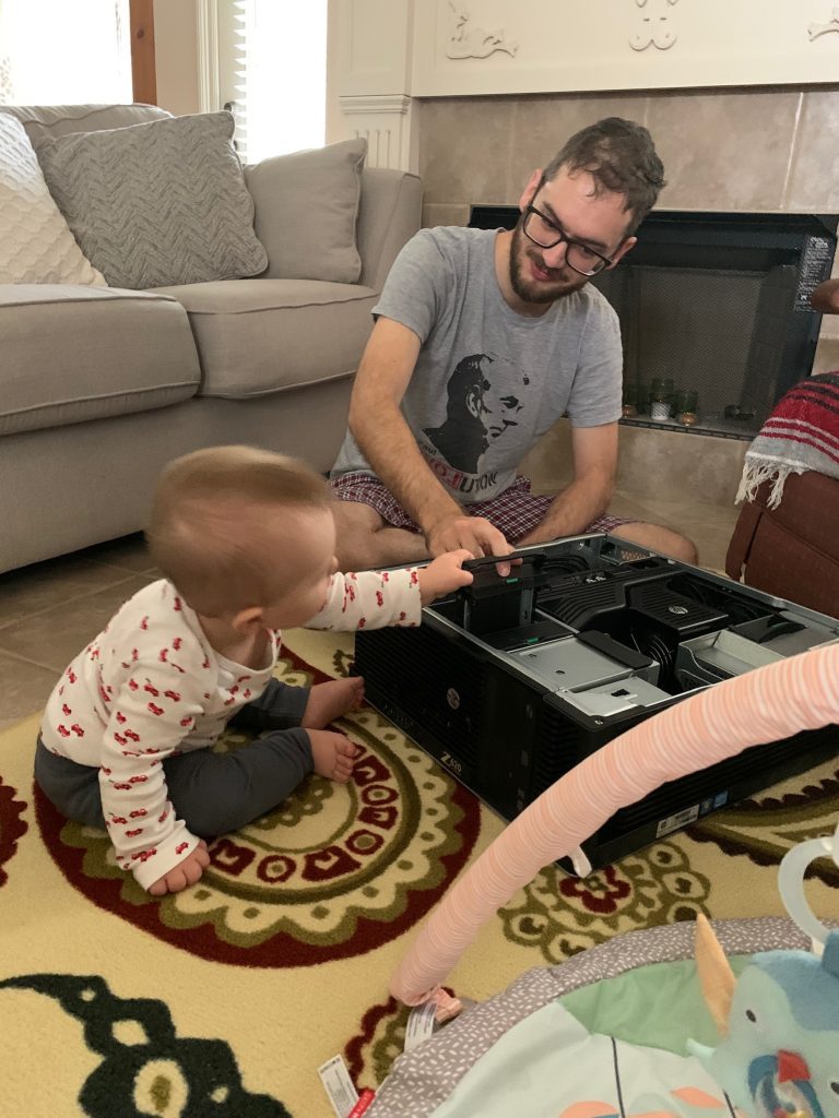 Server maintenance with the intern